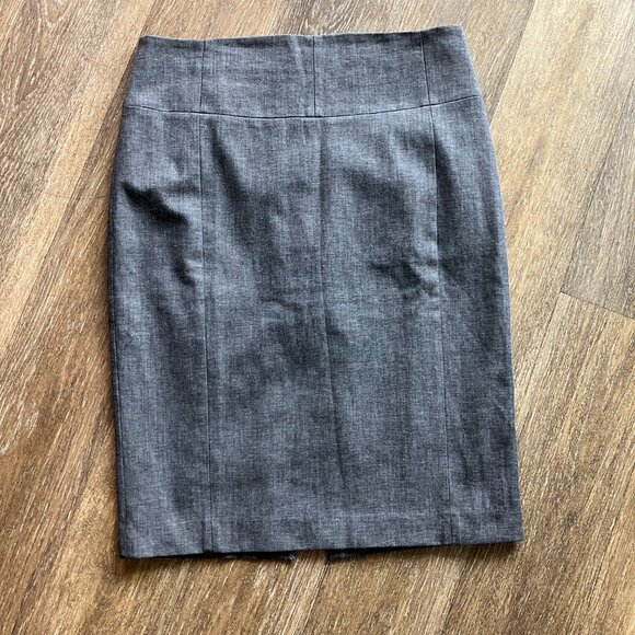 Express Gray Size 12 Lined Pencil Skirt - Picture 4 of 7
